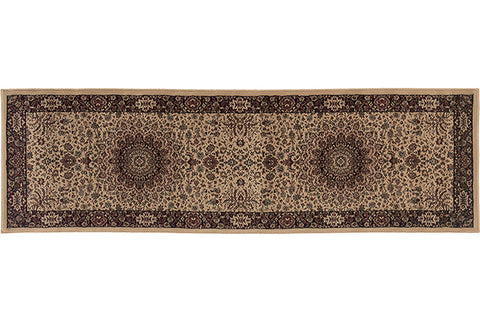 Medalia Area Rug Burgandy, Green