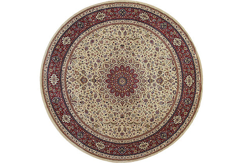 Medalia Area Rug Burgandy, Beige: available in 11 sizes