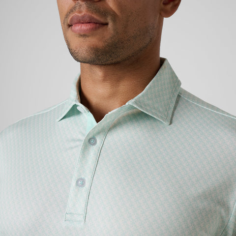 Athletic Tech Printed Polo