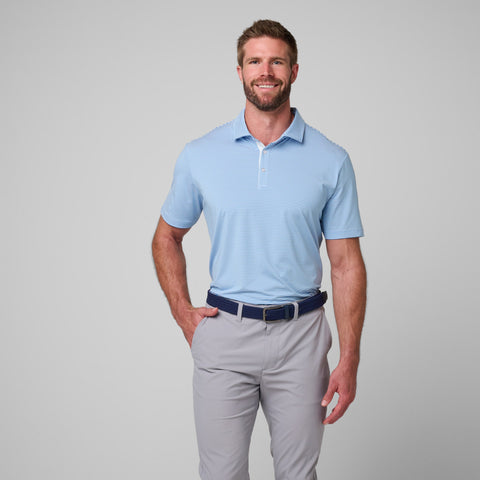 Athletic Tech Stripe Polo