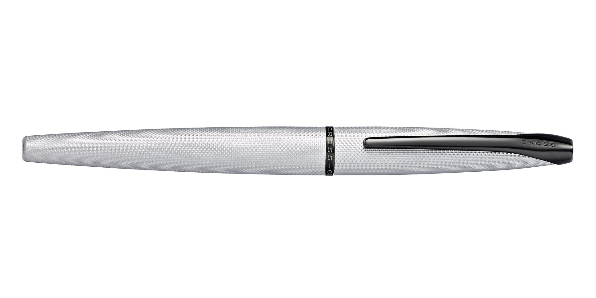 ATX® Brushed Chrome Fine Nib Fountain Pen