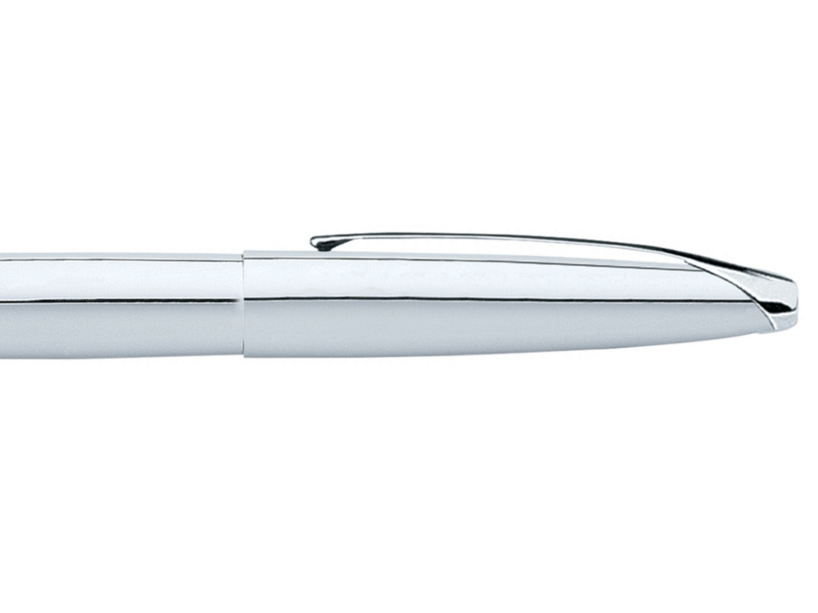 ATX® Pure Chrome Stainless Steel Fine Nib Fountain Pen