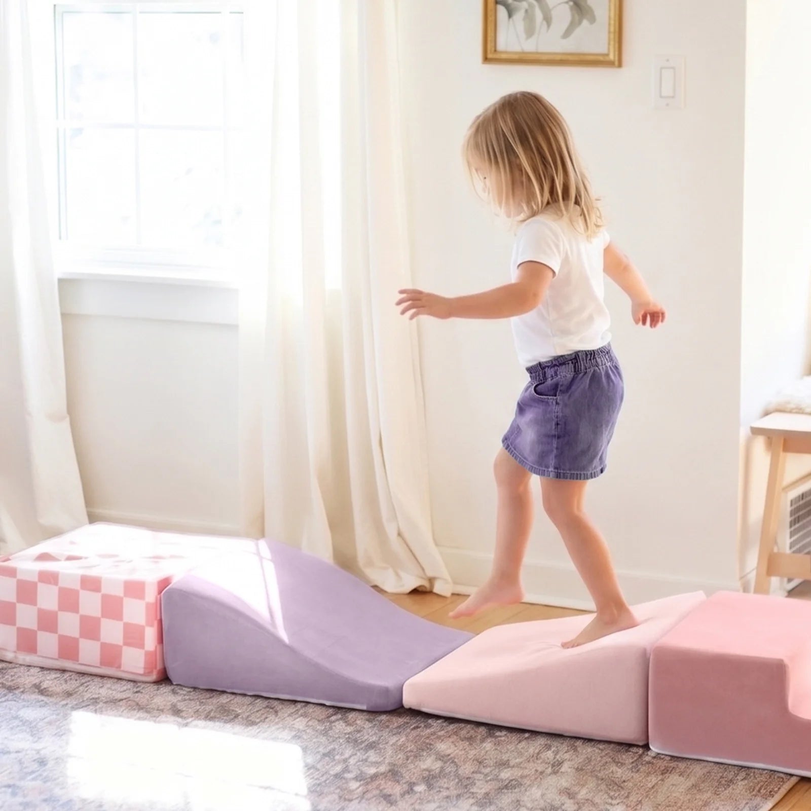 Tiny Land® PlayNest Climbing Blocks - Violet