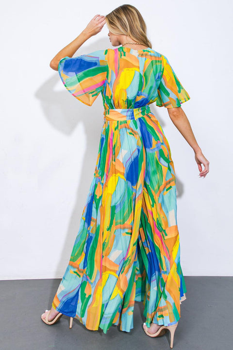 SPIRIT OF NOEL WOVEN JUMPSUIT