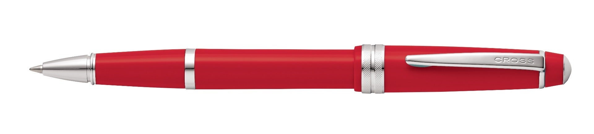Bailey Light™ Polished Red Resin Rollerball Pen
