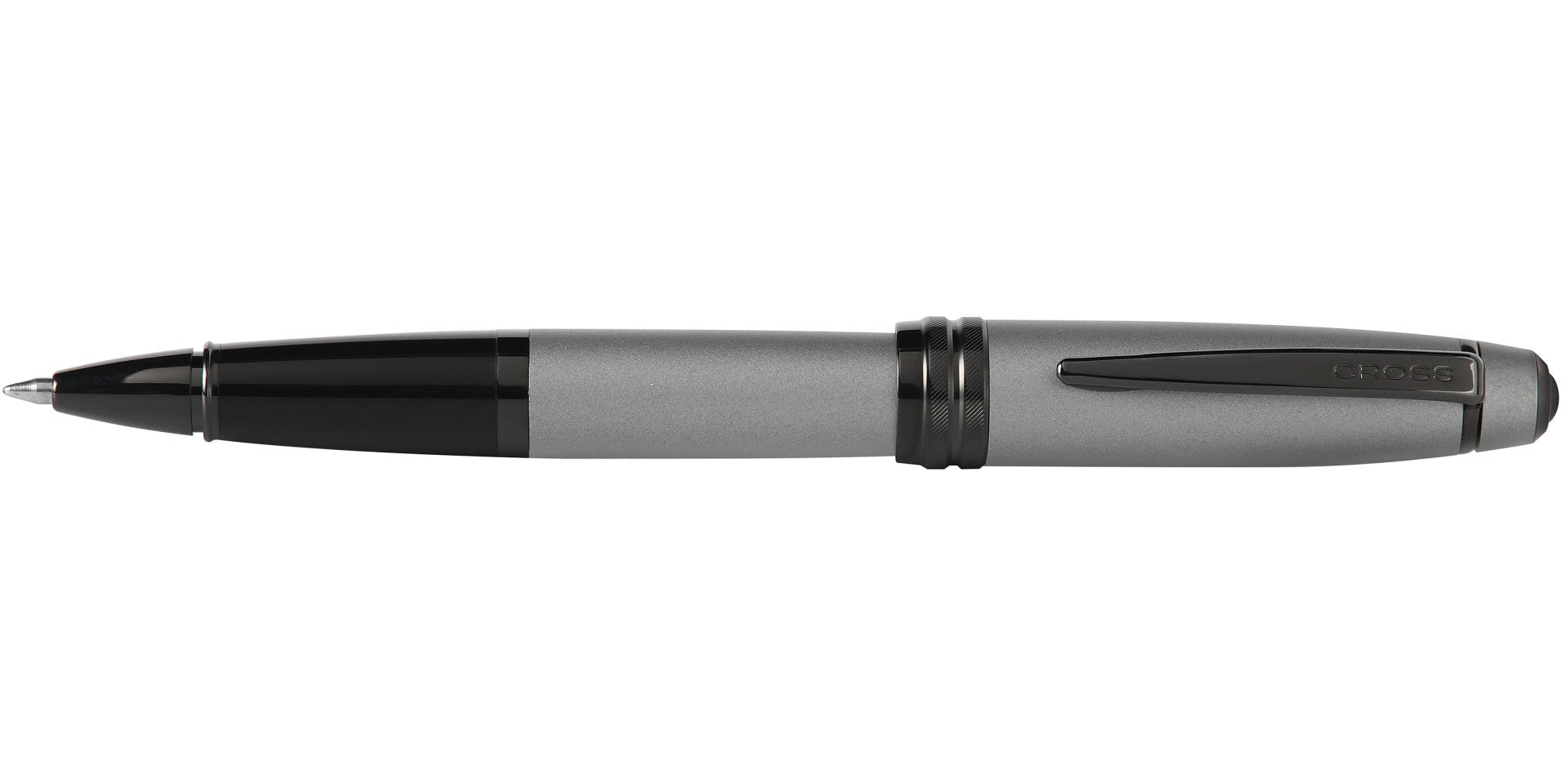Bailey™ Matte Gray Lacquer Rollerball Pen