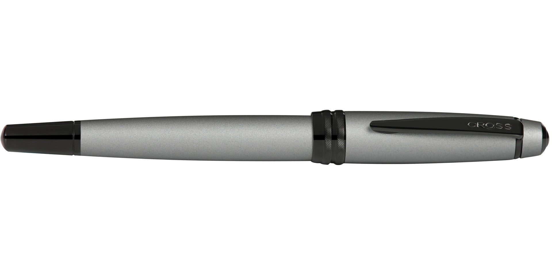 Bailey™ Matte Gray Lacquer Rollerball Pen