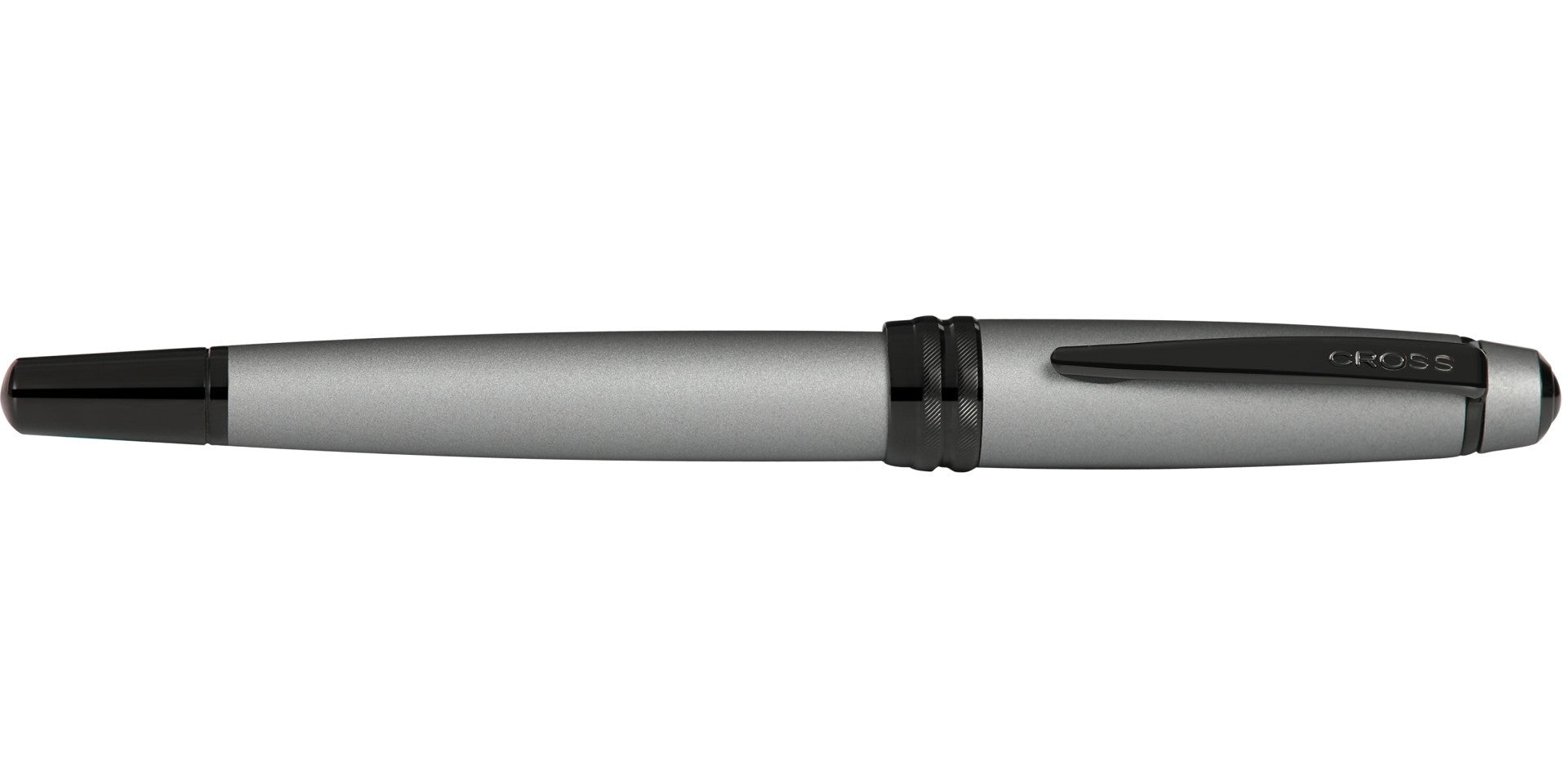 Bailey™ Matte Gray Lacquer Stainless Steel Fine Nib Fountain Pen