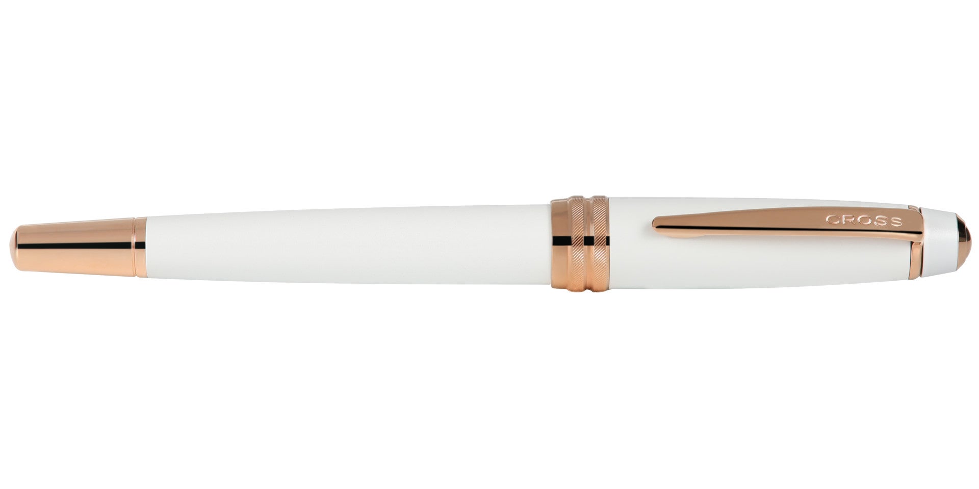Bailey™ Pearlescent White Lacquer Rollerball Pen