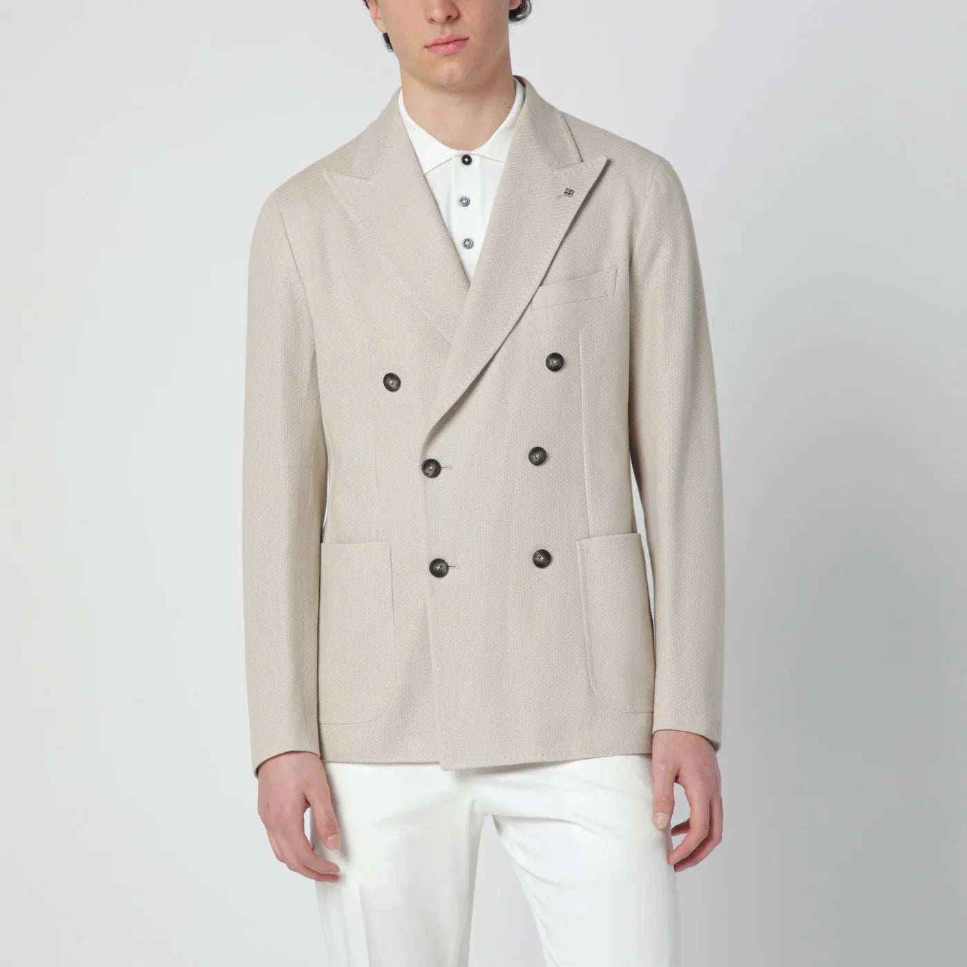Beige Cotton Jacket for Everyday Comfort