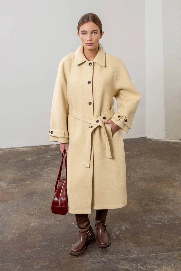 Belted Duster Overcoat
