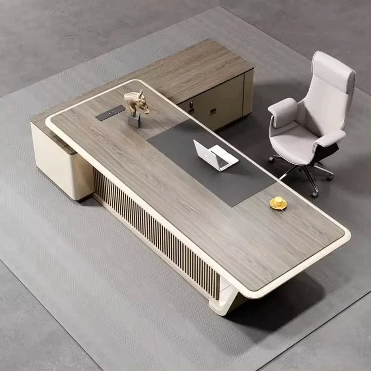 Mantell · Modern L-Shaped Executive Desk