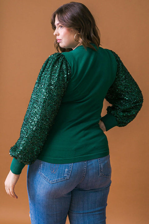 FEELING THE FUN SWEATER TOP