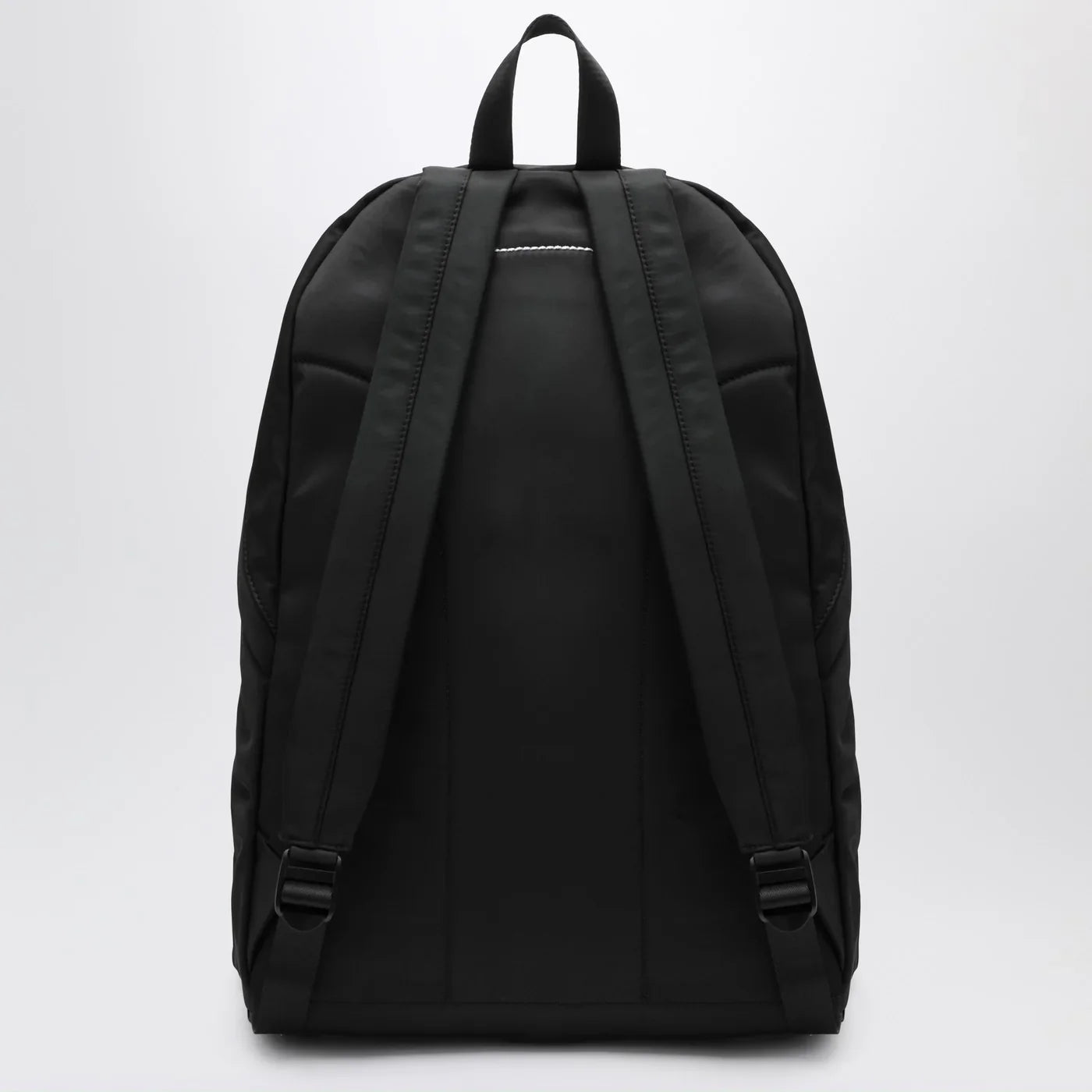 Black Nylon Everyday Travel Backpack