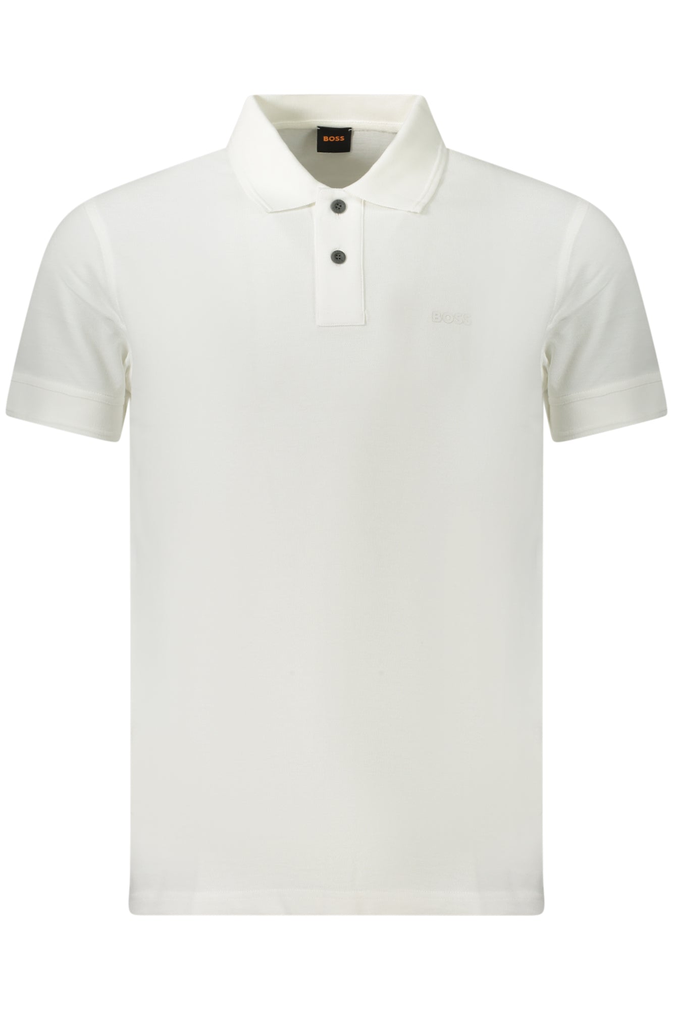 White Polo Short Sleeve Cotton Breathable