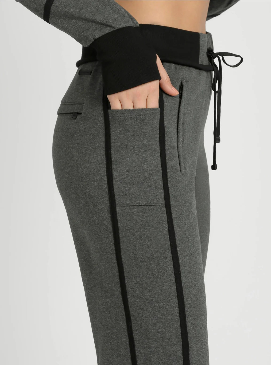 Brandi Wide Leg - Grey