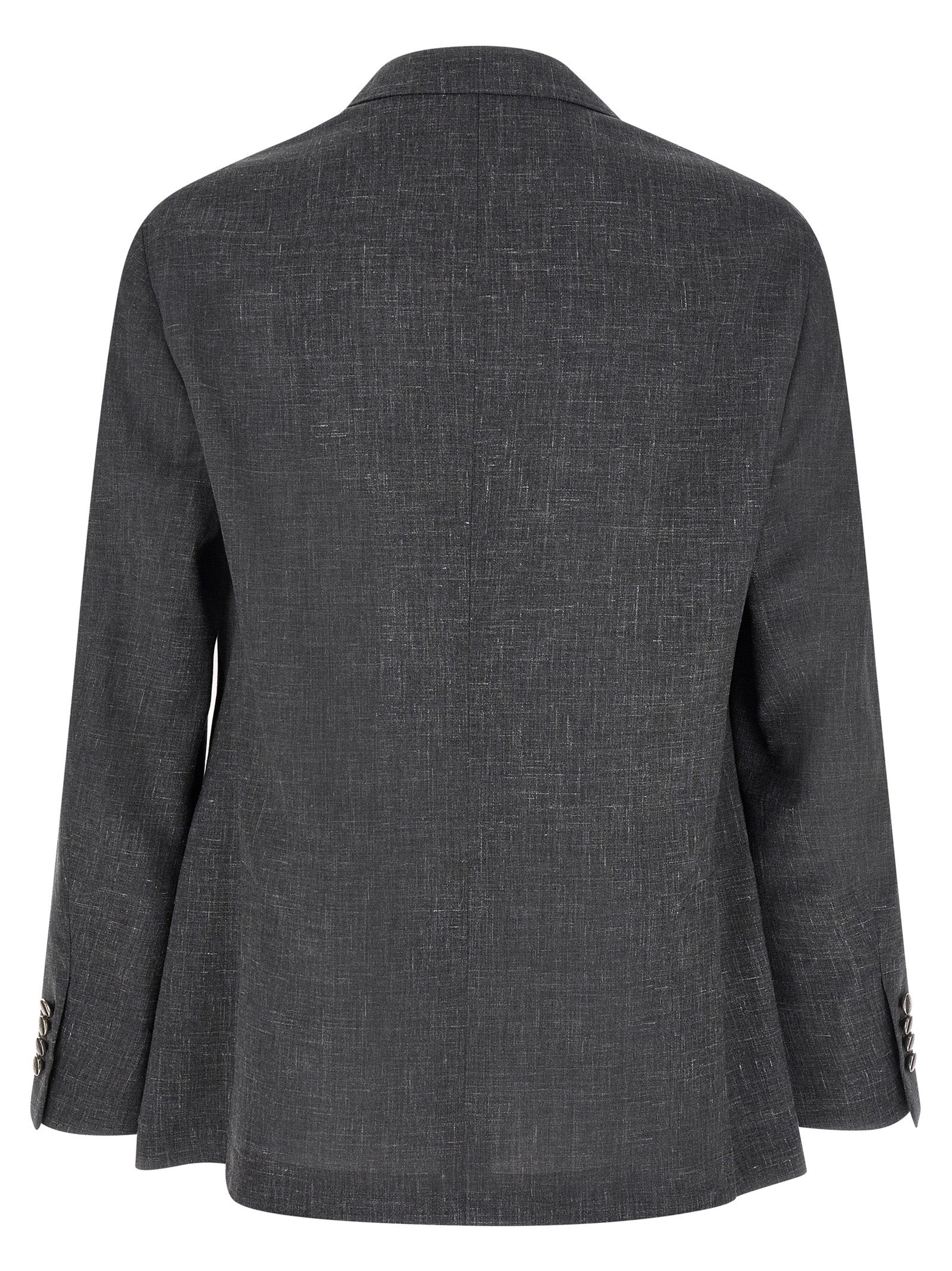 Breathable Wool, Silk & Linen Blazer for Everyday Comfort