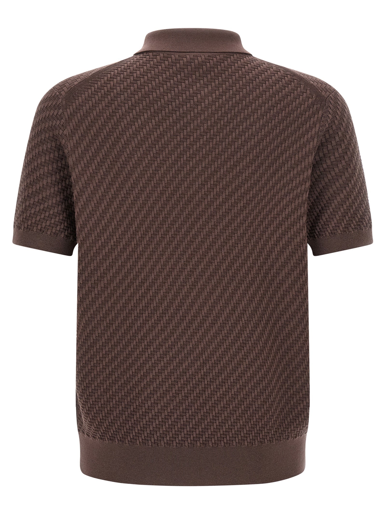 Brioni Weaving Polo Plot