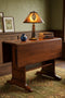 Mission Solid Oak Drop Leaf Dining Table - Walnut (W1)