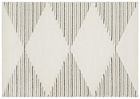 Flourish Cambria Rug White/Green/Brown