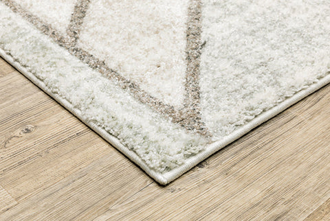Sandstorm Cambria Rug Green/White