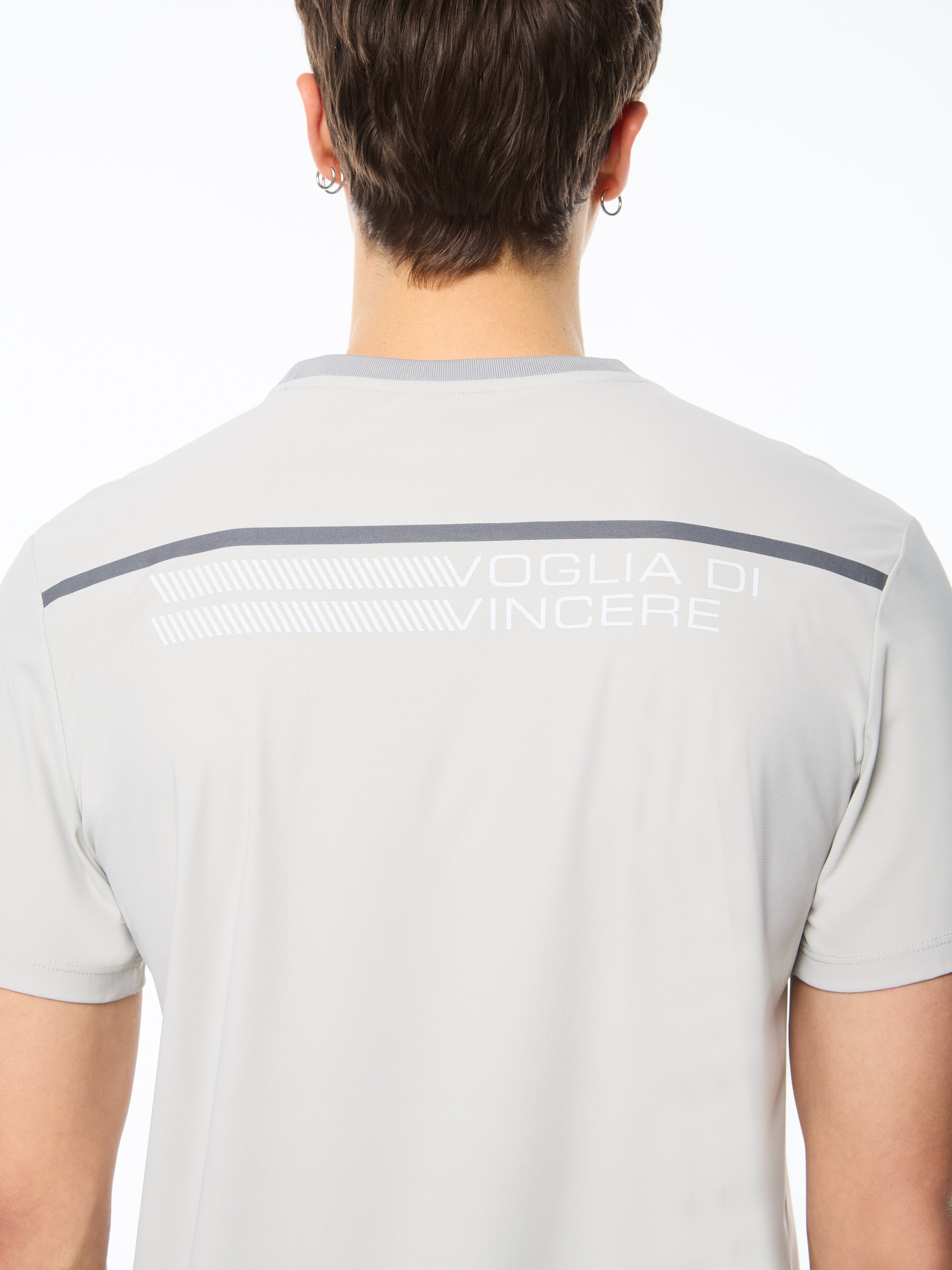 Campo Court T-Shirt- Quiet Grey
