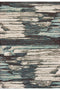 Sandstorm Casual Rug - Denim Blue / Gray / Turquoise / Cream