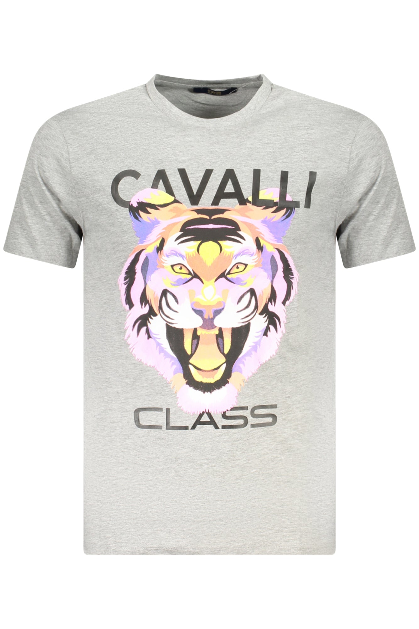 CAVALLI CLASS SHORT SLEEVE T-SHIRT MEN GREY-0
