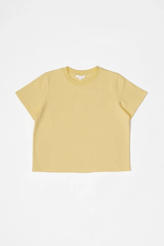 The Lanie Top | Everyday Cotton T-Shirt BUTTER