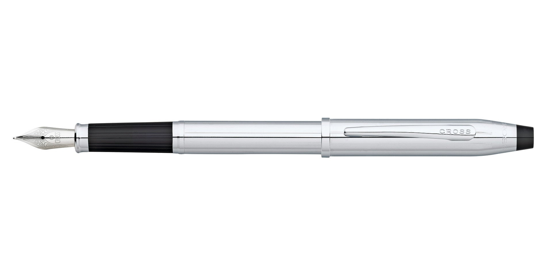 Century® II Lustrous Chrome Fine Nib Fountain Pen