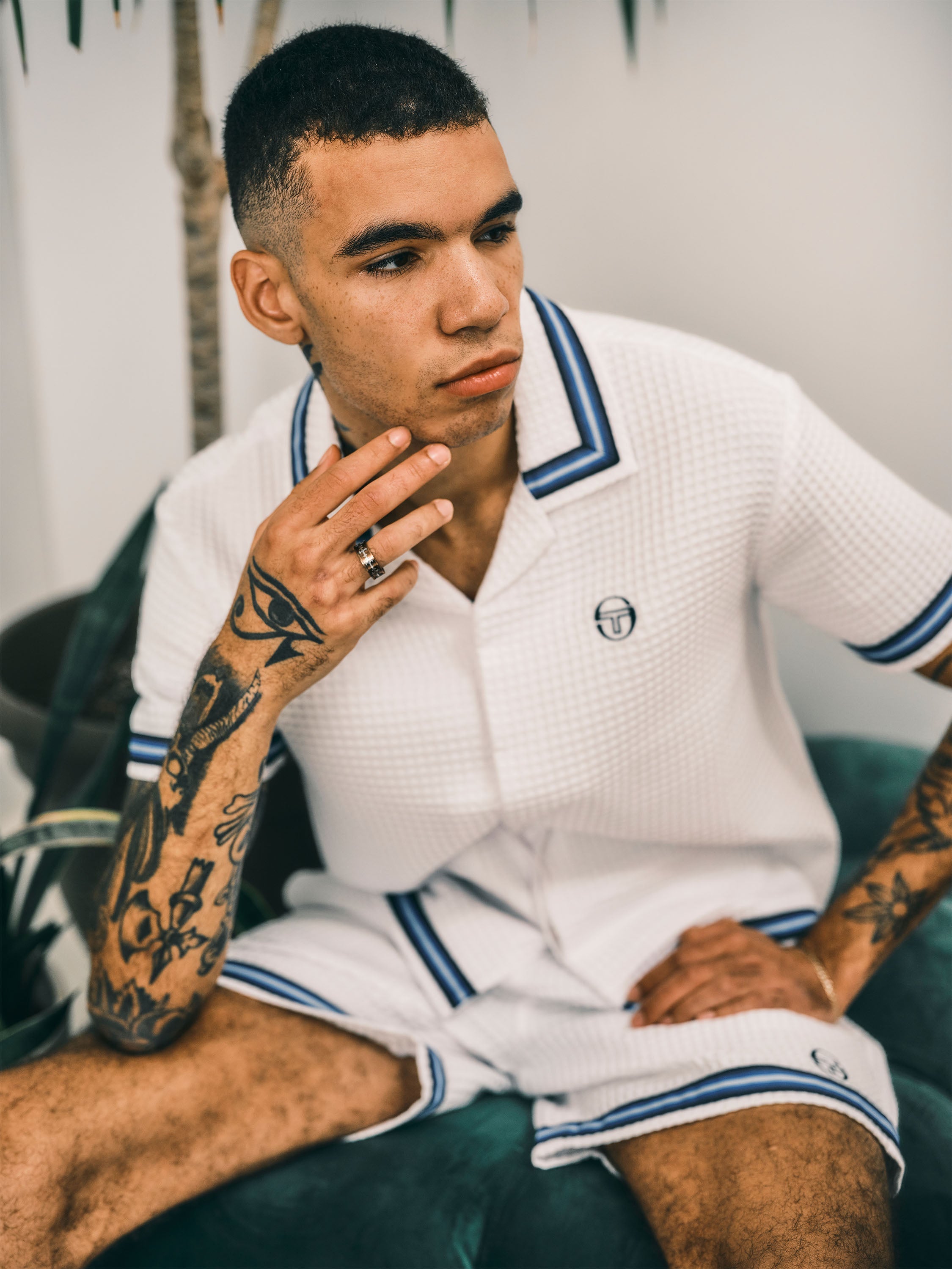 Chiaro Cabana Shirt- Brilliant White
