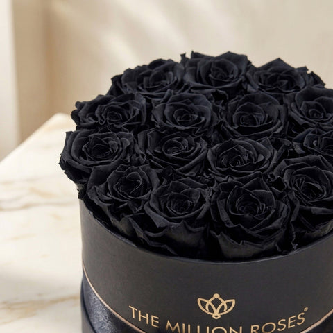 Classic Black Box | Black Roses