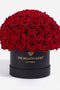 Classic Black Superdome Box | Red Roses