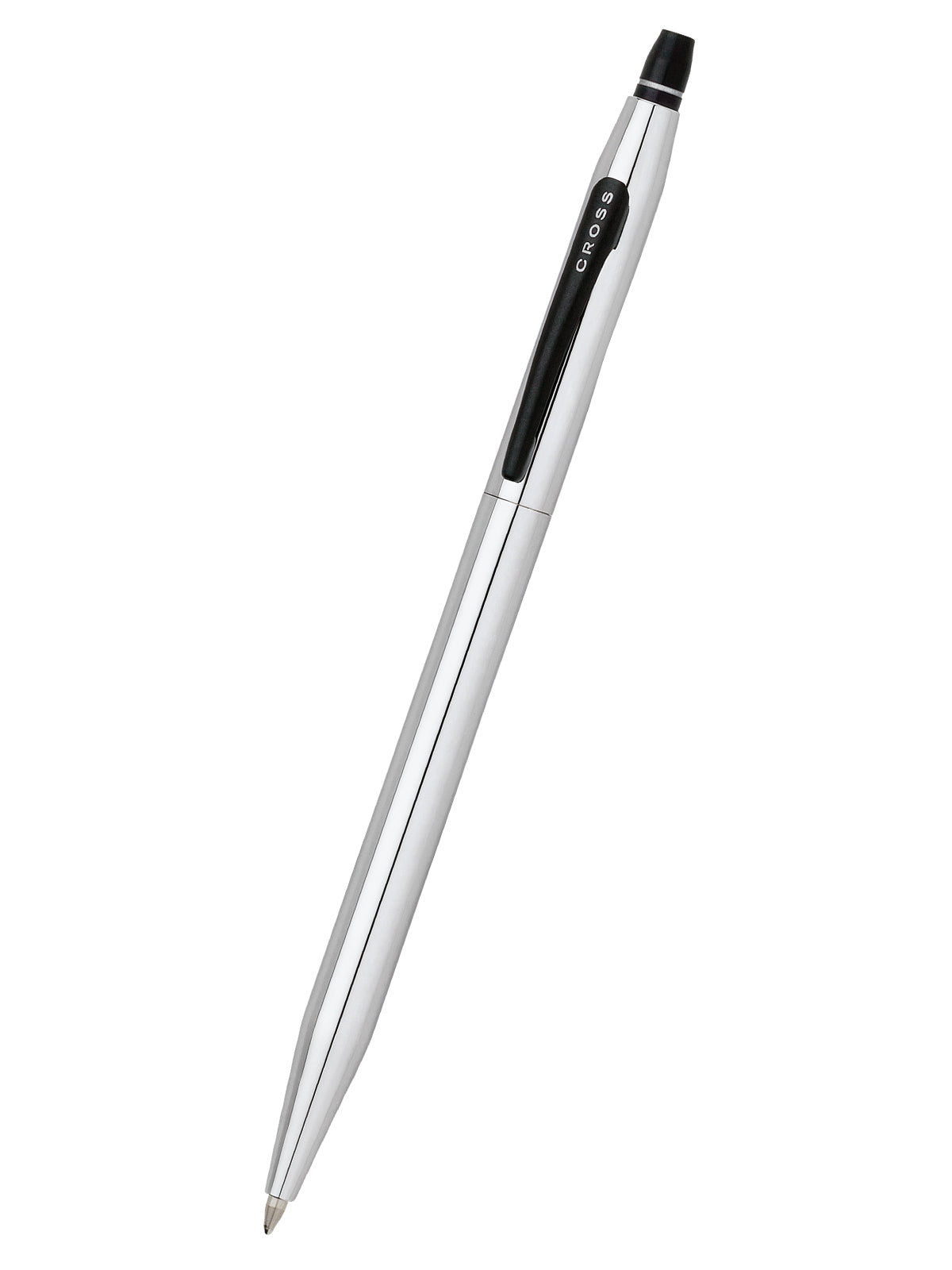 Click™ Chrome with Black Appointments Selectip® Rollerball Pen