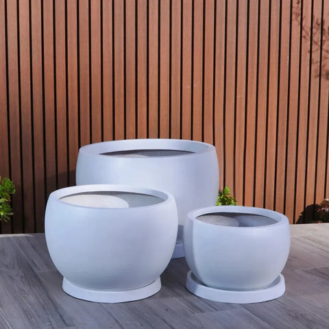 Corsica Lightweight Planter Fiber Series