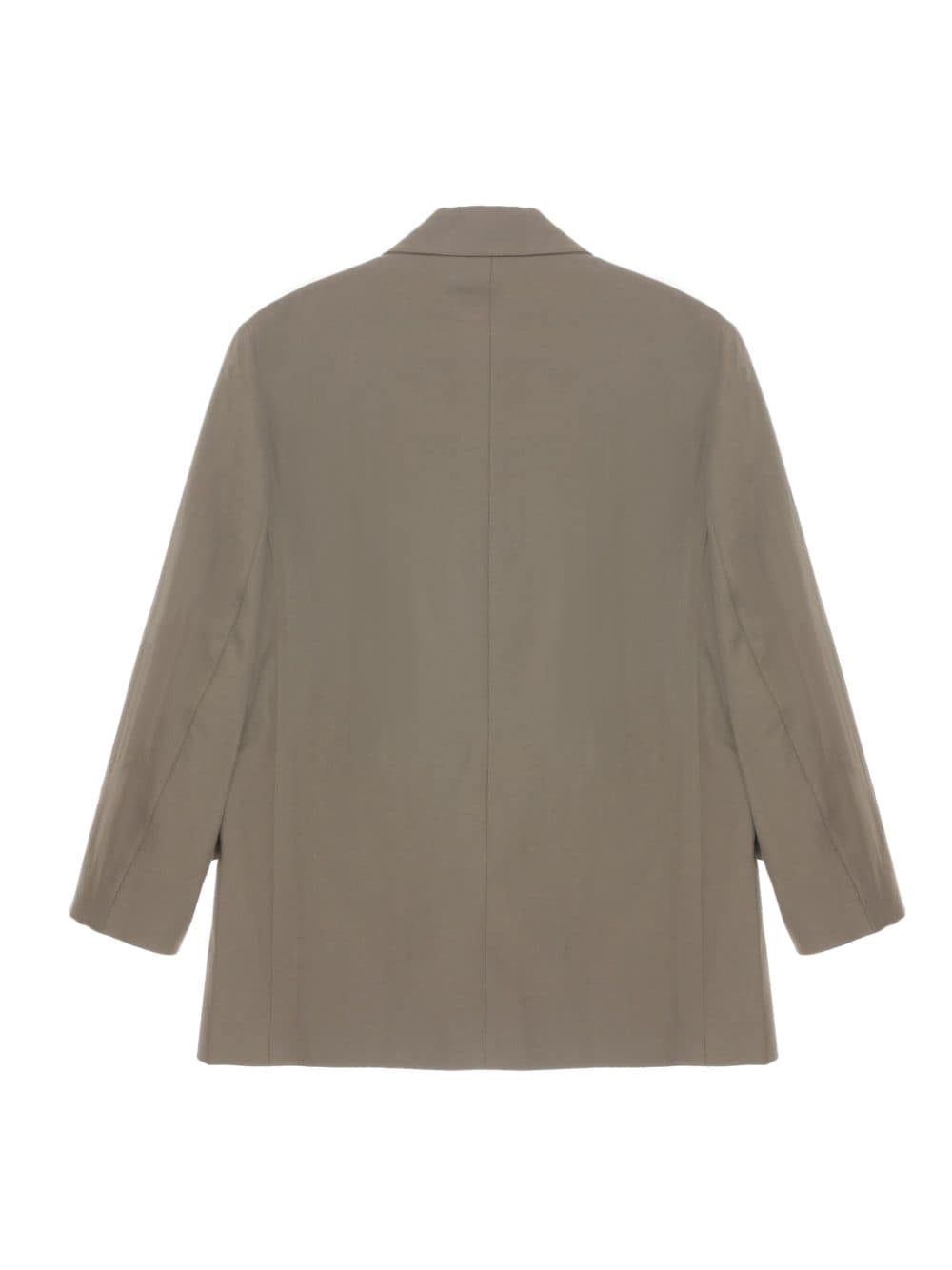 Cotton Blend Brown Blazer for Comfort and Breathability