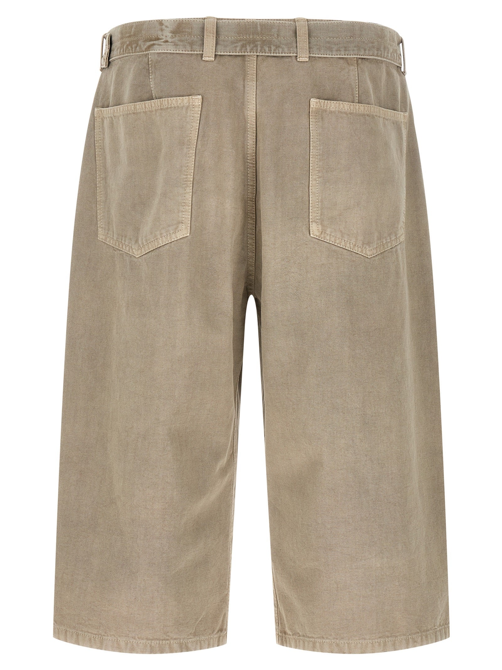Cotton Denim Bermuda Shorts for Summer Comfort