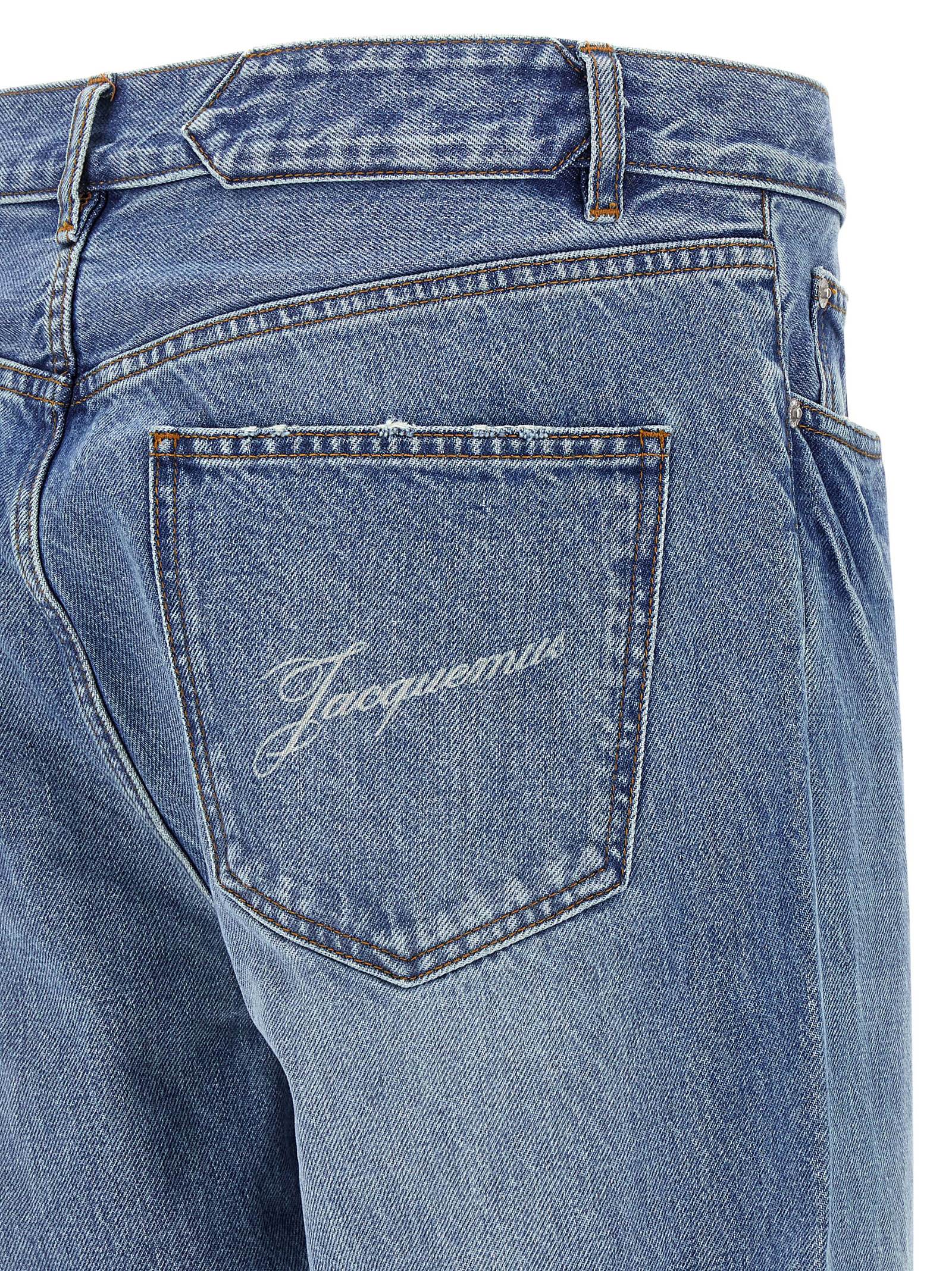 Cotton Denim Straight Jeans for Everyday Comfort