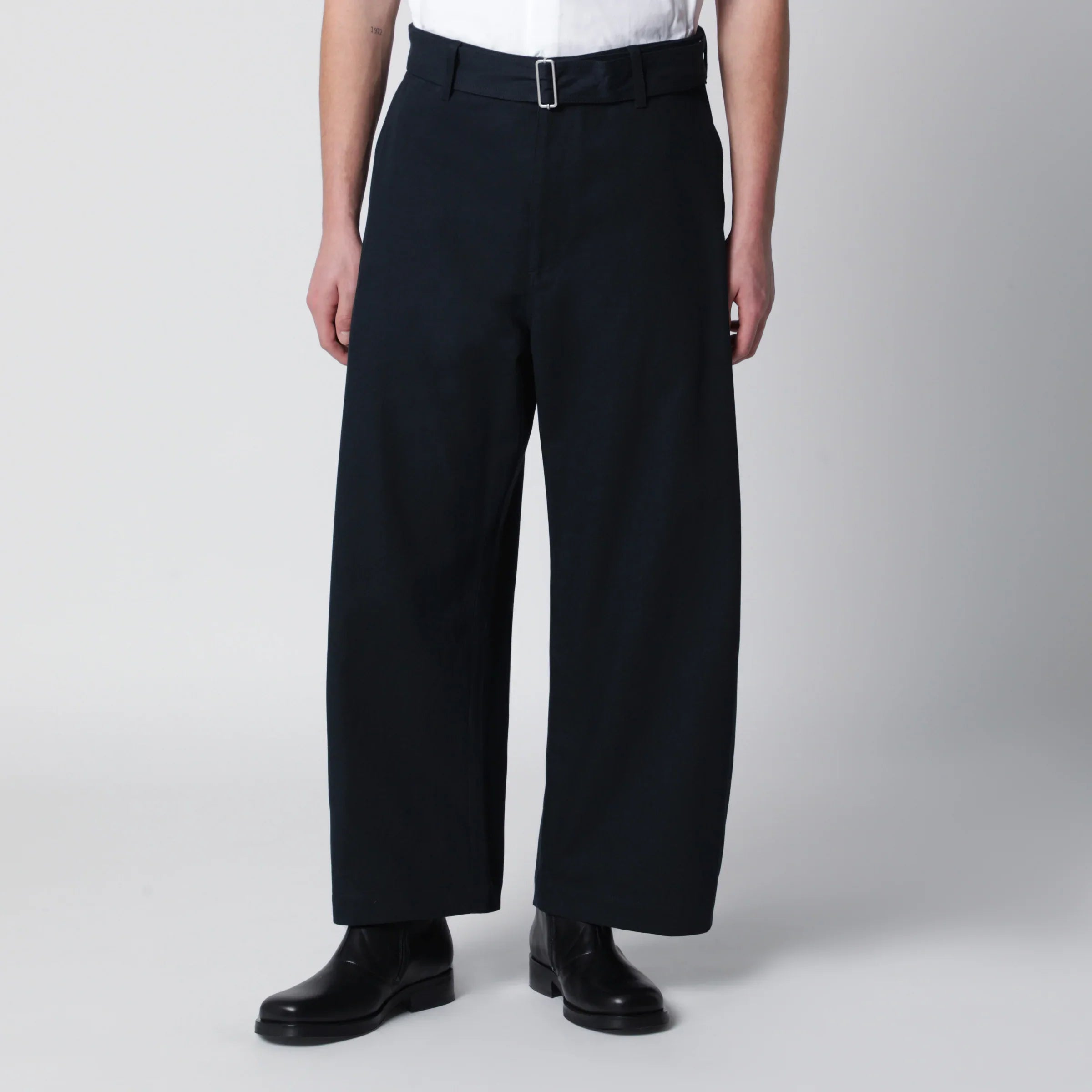 Cotton Indigo Workwear Trousers Comfortable Breathable