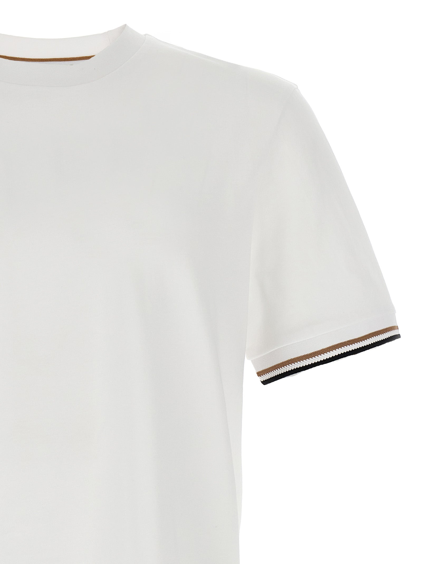Cotton Jersey Crew Neck T-Shirt for Comfort and Breathability