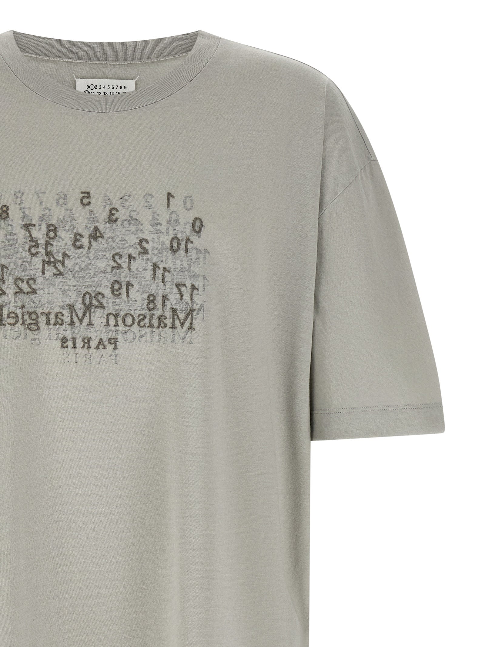 Cotton Jersey Numerical T-Shirt for Everyday Comfort