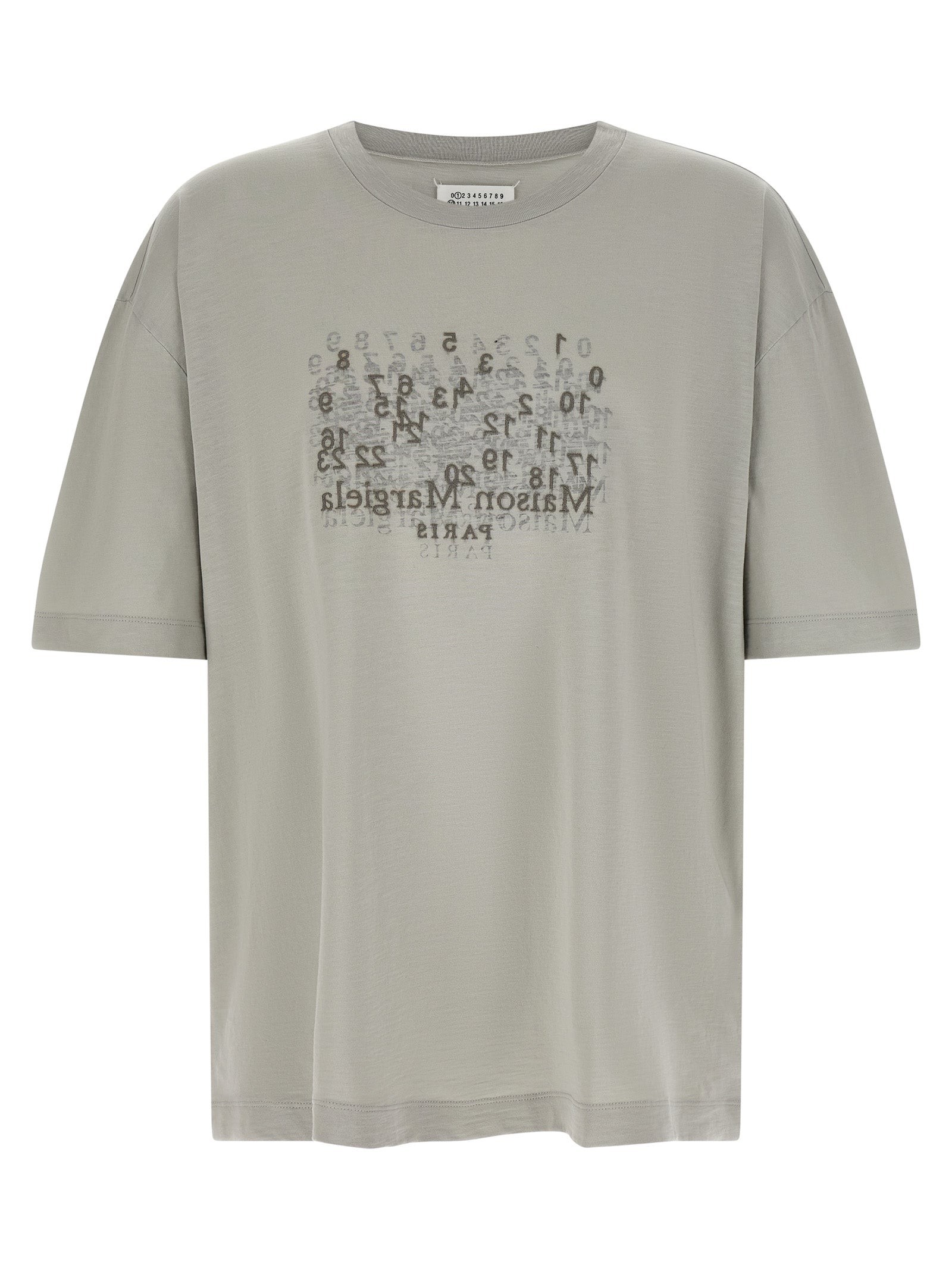 Cotton Jersey Numerical T-Shirt for Everyday Comfort