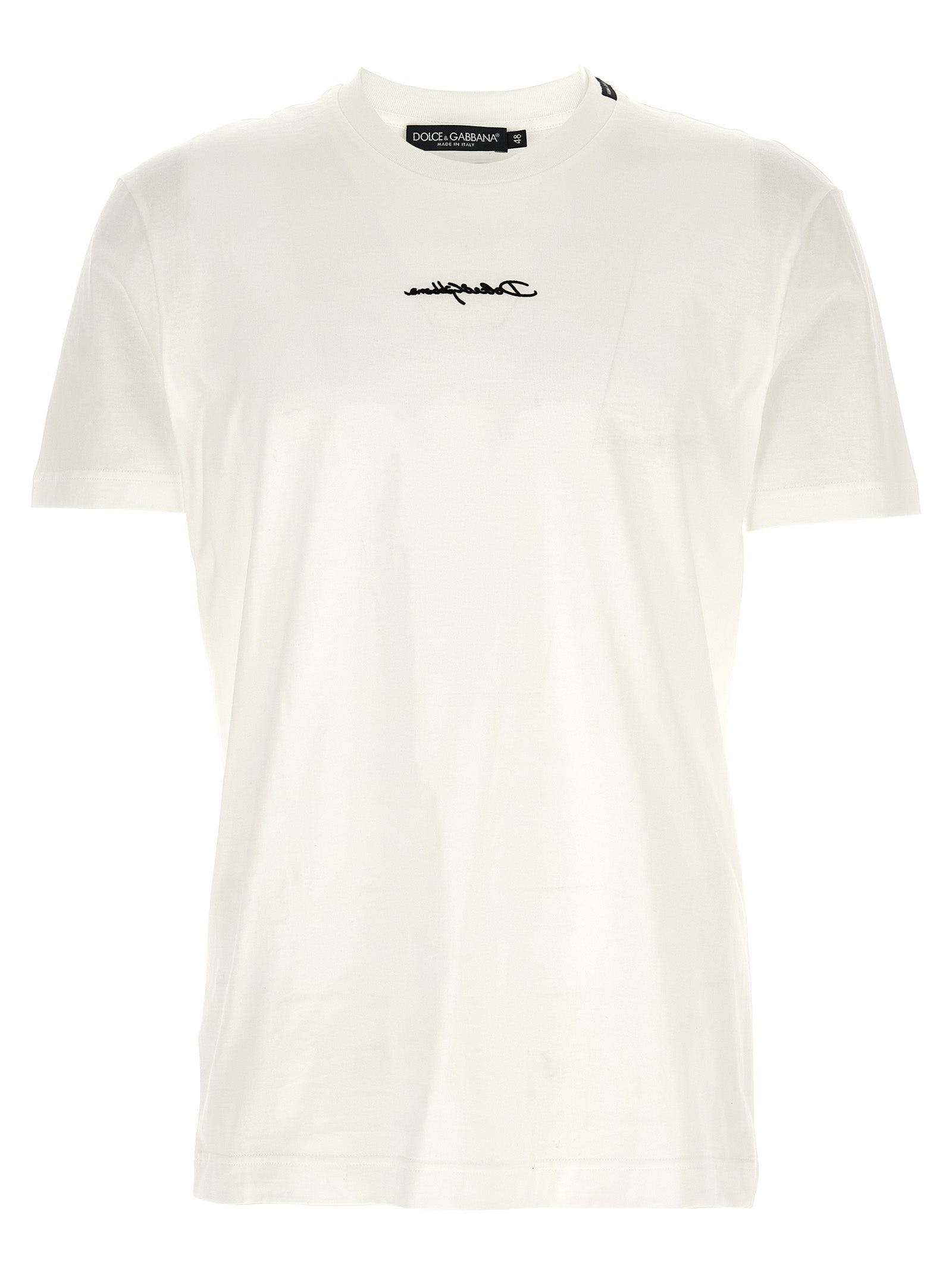 Cotton Logo Patch T-Shirt for Comfort and Breathability