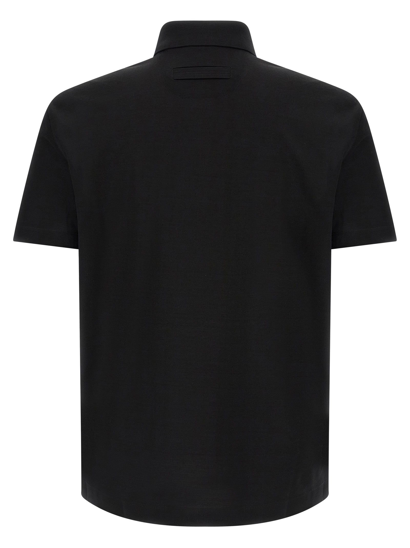 Cotton Piqué Polo Shirt for Summer Comfort and Breathability