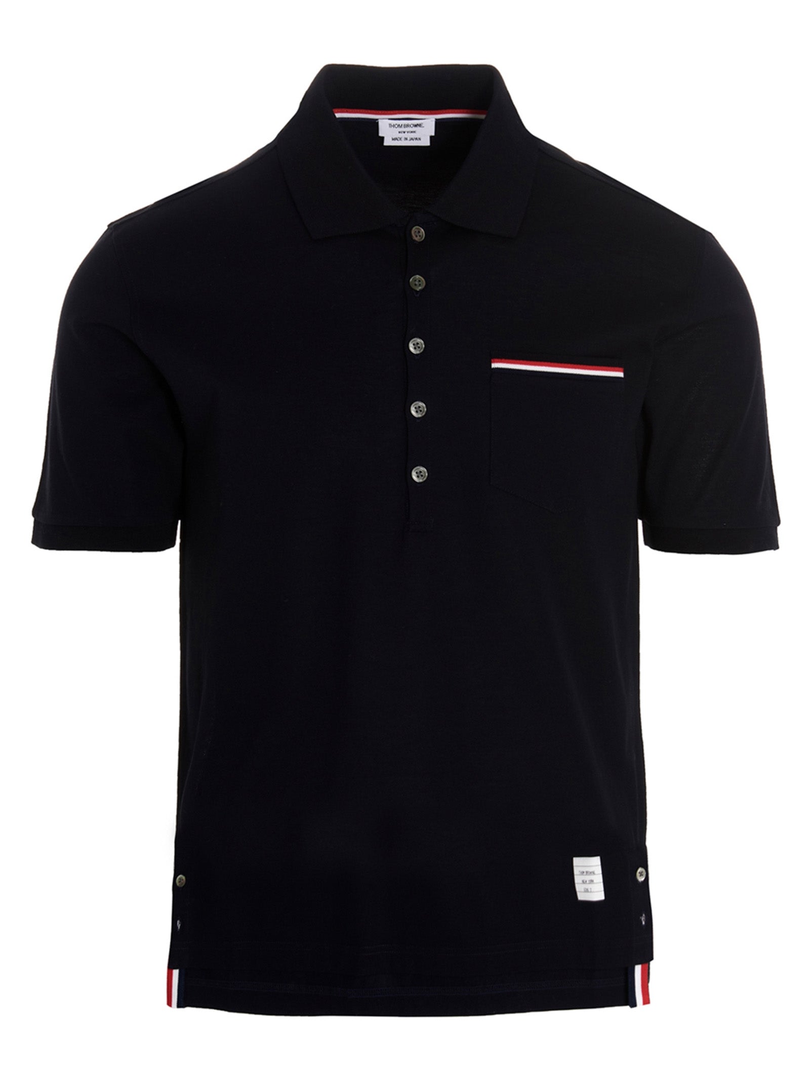 Cotton Piqué Polo Shirt with RWB Detail