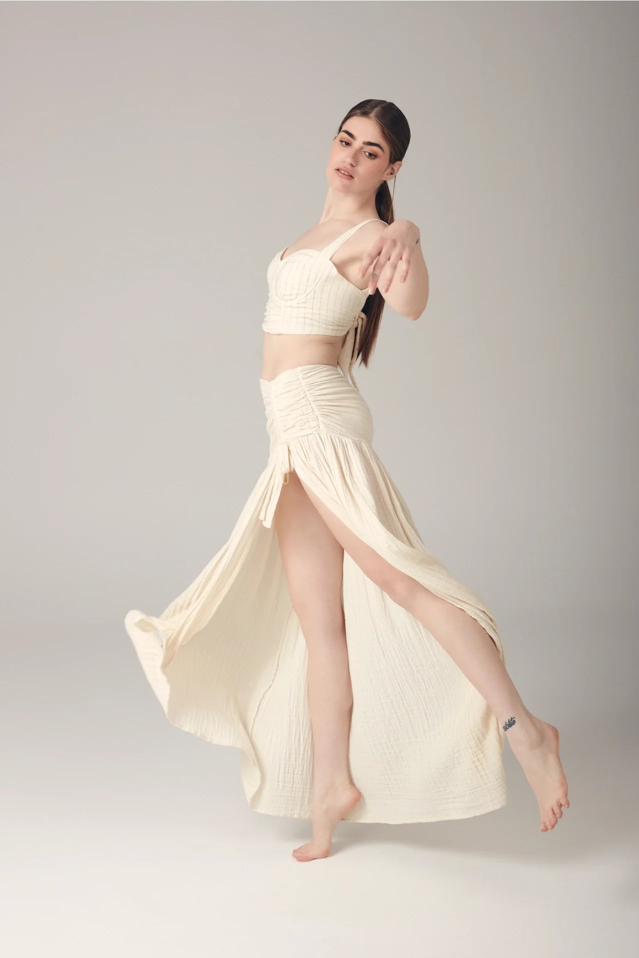 Cotton Skirt Set