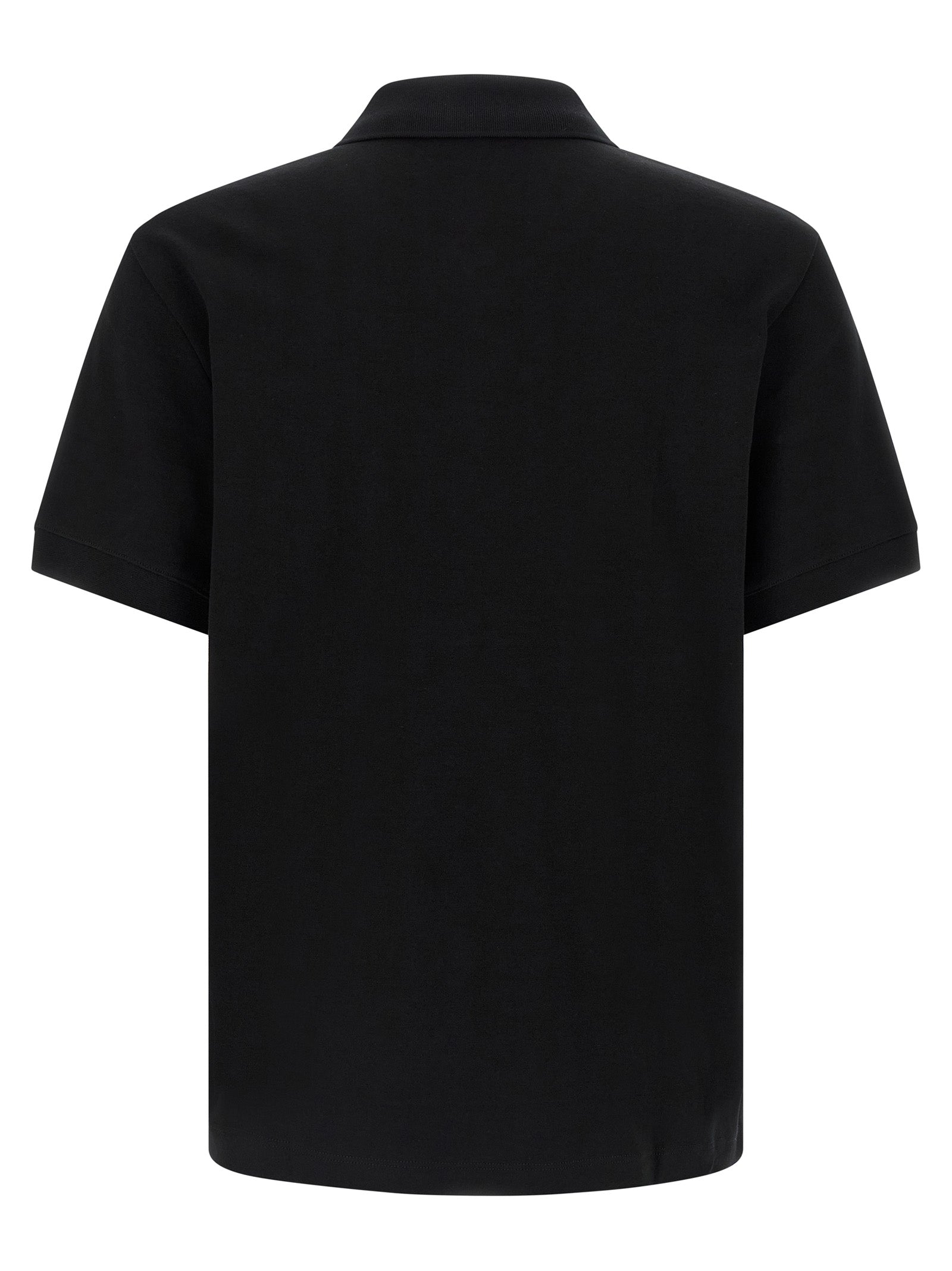 Cotton Stretch Polo Shirt with Breathable Zip