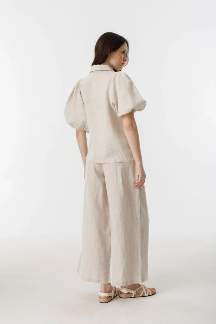 Culotte Pants - Natural