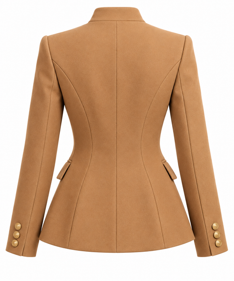 ASYMMETRICAL TAILORED BLAZER