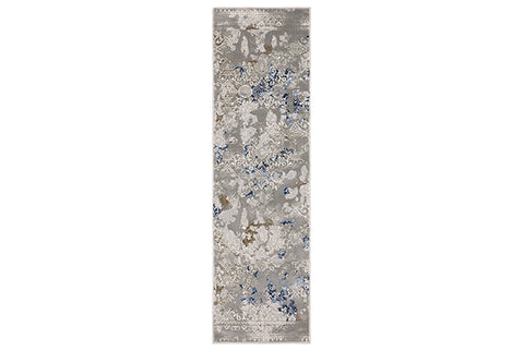Fusion Easton Rug Blue/Grey/White